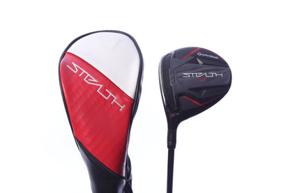 Used TaylorMade STEALTH 2 3-Wood - Left-Handed - 15 Degrees - Stiff Flex