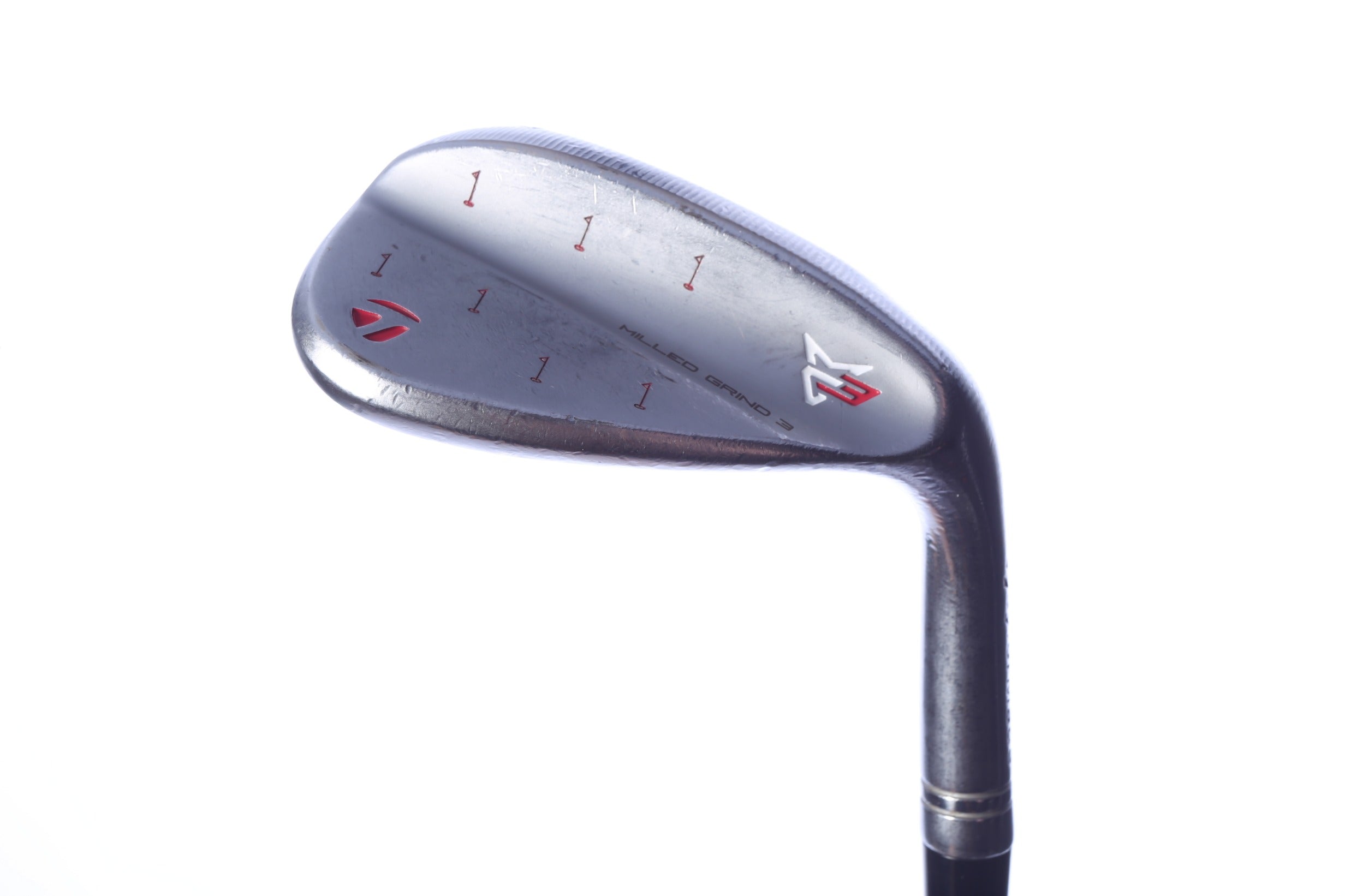 Used TaylorMade Milled Grind 3 Chrome Lob Wedge - Right-Handed - 60 Degrees - Stiff Flex