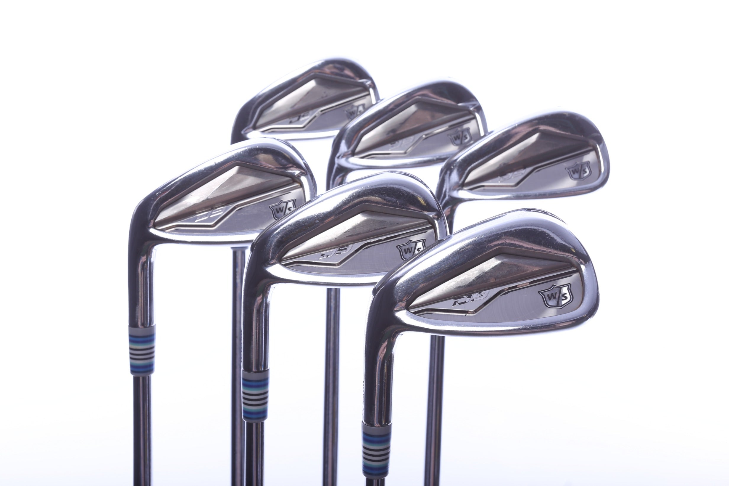 Used Wilson Staff D9 Forged Iron Set - Left-Handed - 5-PW - Extra Stiff Flex