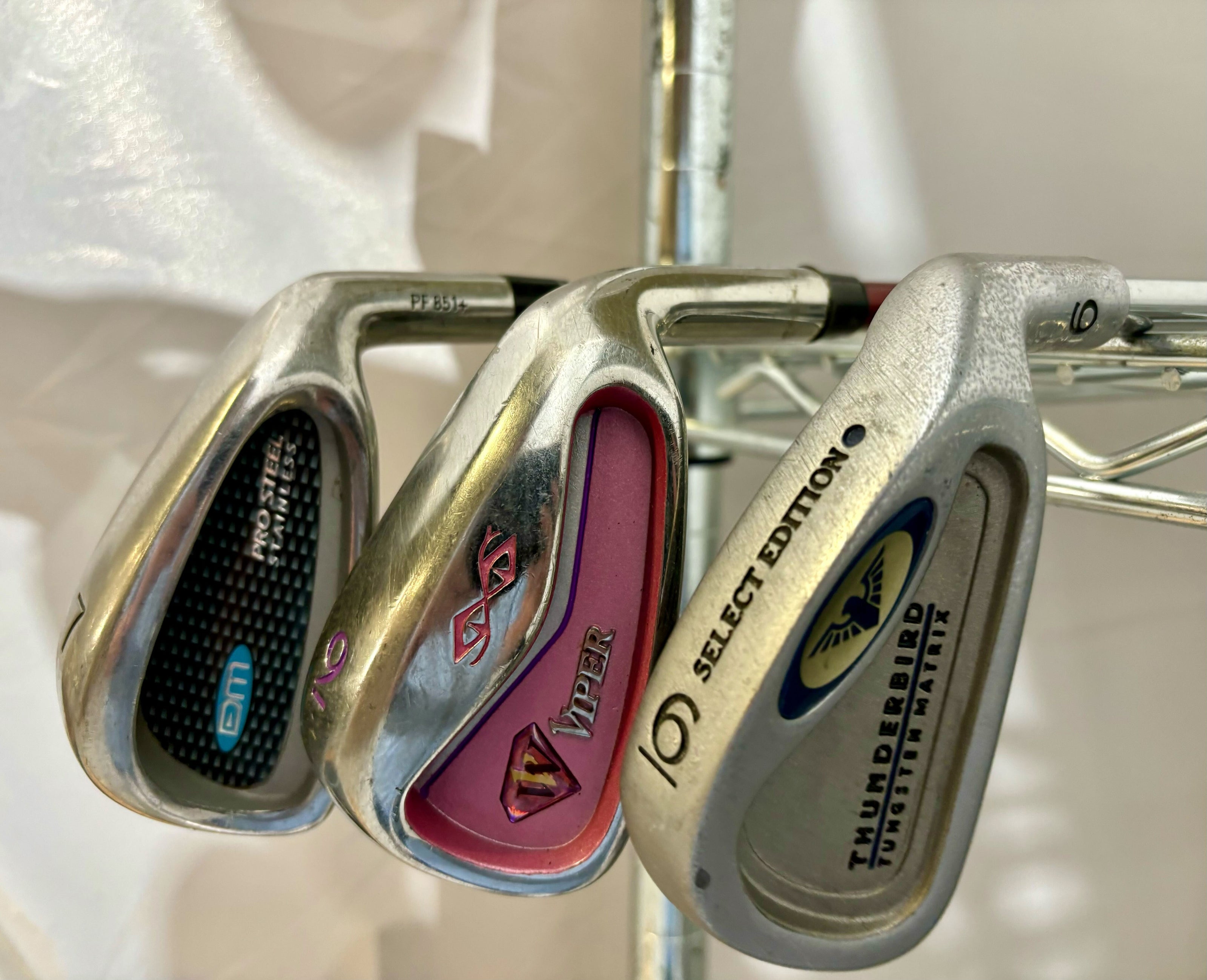 Wholesale Lot of 50 Golf Clubs - Assorted Irons and Wedges-Next Round