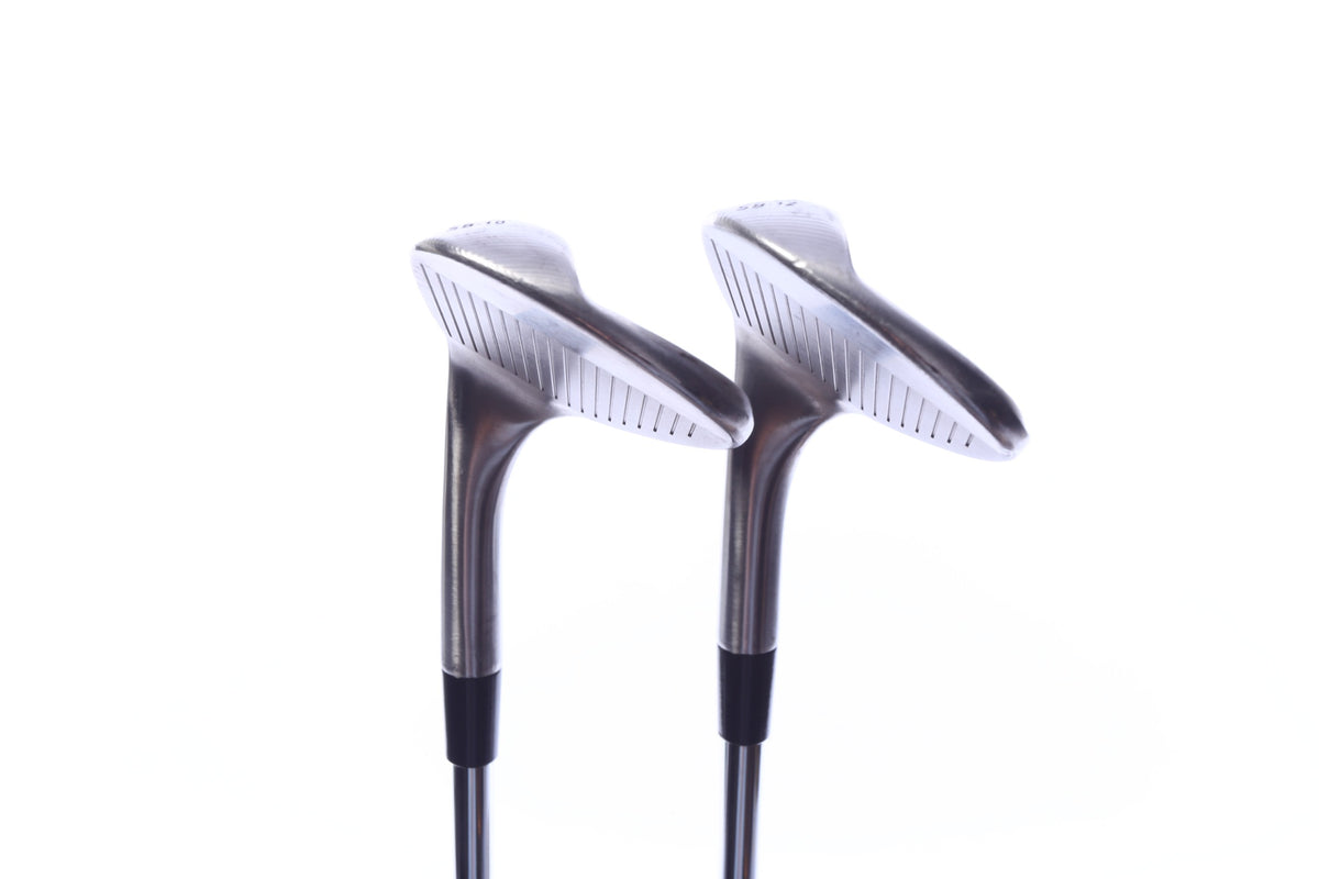 Used TaylorMade Milled Grind Chrome Wedge Set - Right-Handed - 56*, 60* - Wedge Flex-Next Round