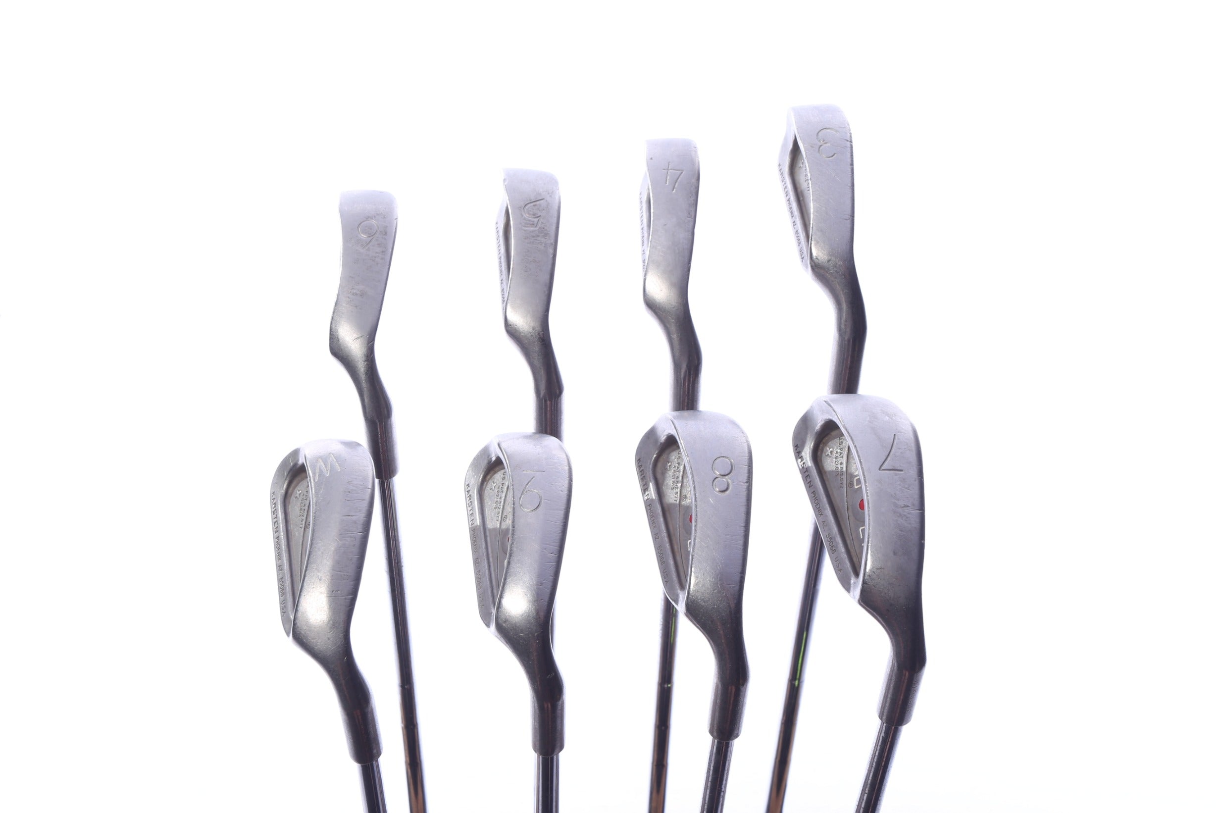 Used Ping Eye 2 + Iron Set - Right-Handed - 3-PW - Stiff Flex