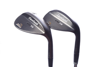 Used Cleveland CG15 Black Pearl Wedge Set - Right-Handed - 56*, 60* - Wedge Flex-Next Round