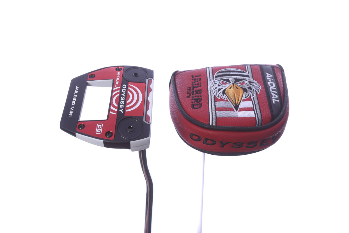 Used Odyssey Ai-DUAL Jailbird Mini Putter - Right-Handed - 36 in - Mallet