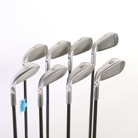 Used Ping G15 Iron Set - Right-Handed - 4-9, PW, GW - Stiff Flex- Red Dot-Next Round