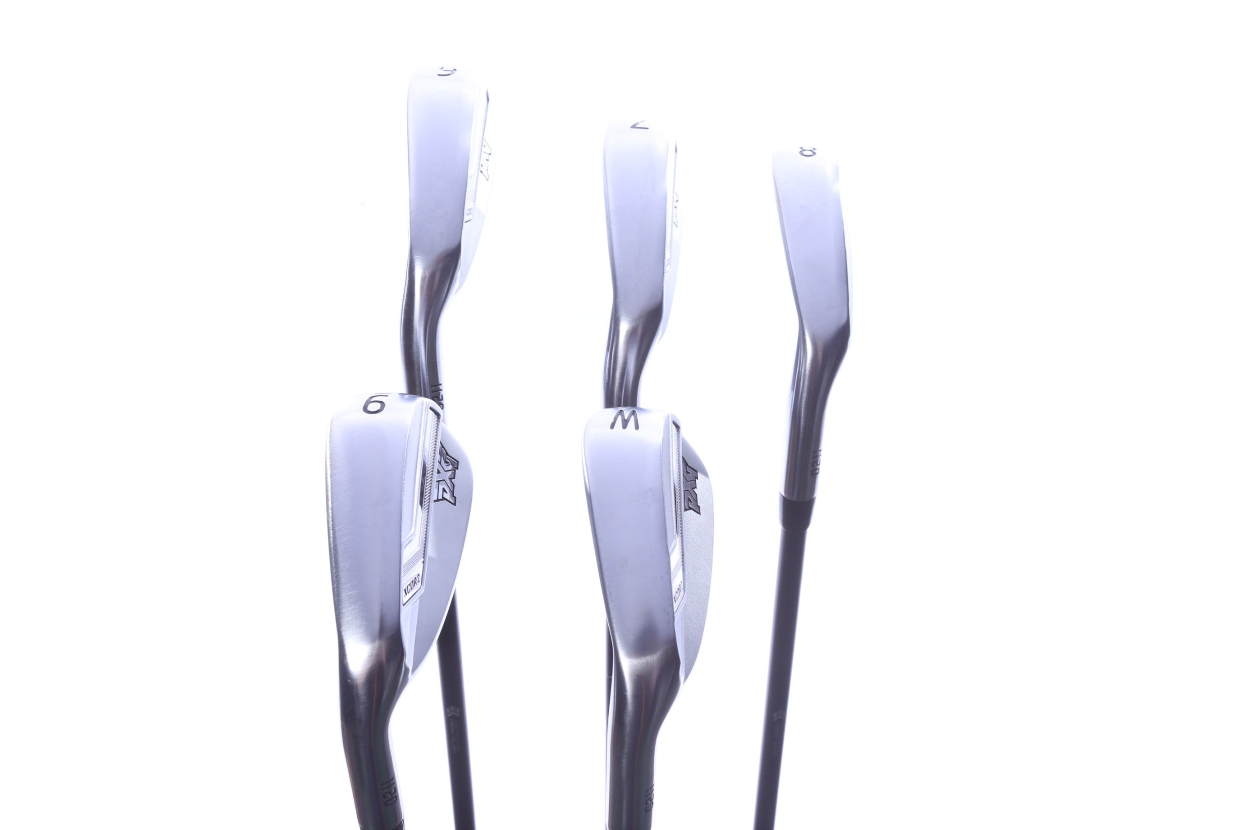 Used PXG 0211 XCOR2 Iron Set - Left-Handed - 6-PW - Regular Flex-Next Round