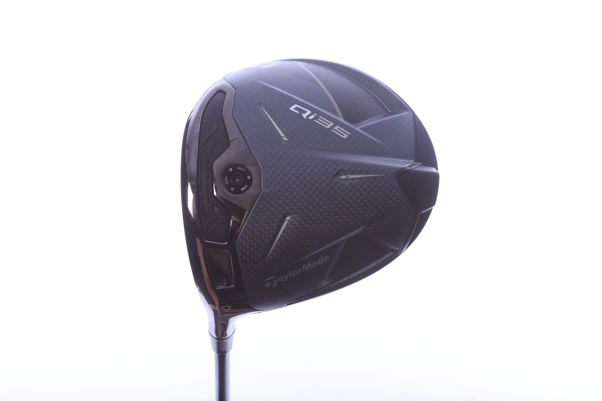 Used TaylorMade Qi35 Driver - 9 Degrees - Stiff Flex Project X Hzrdus Smoke RDX - Left-Handed
