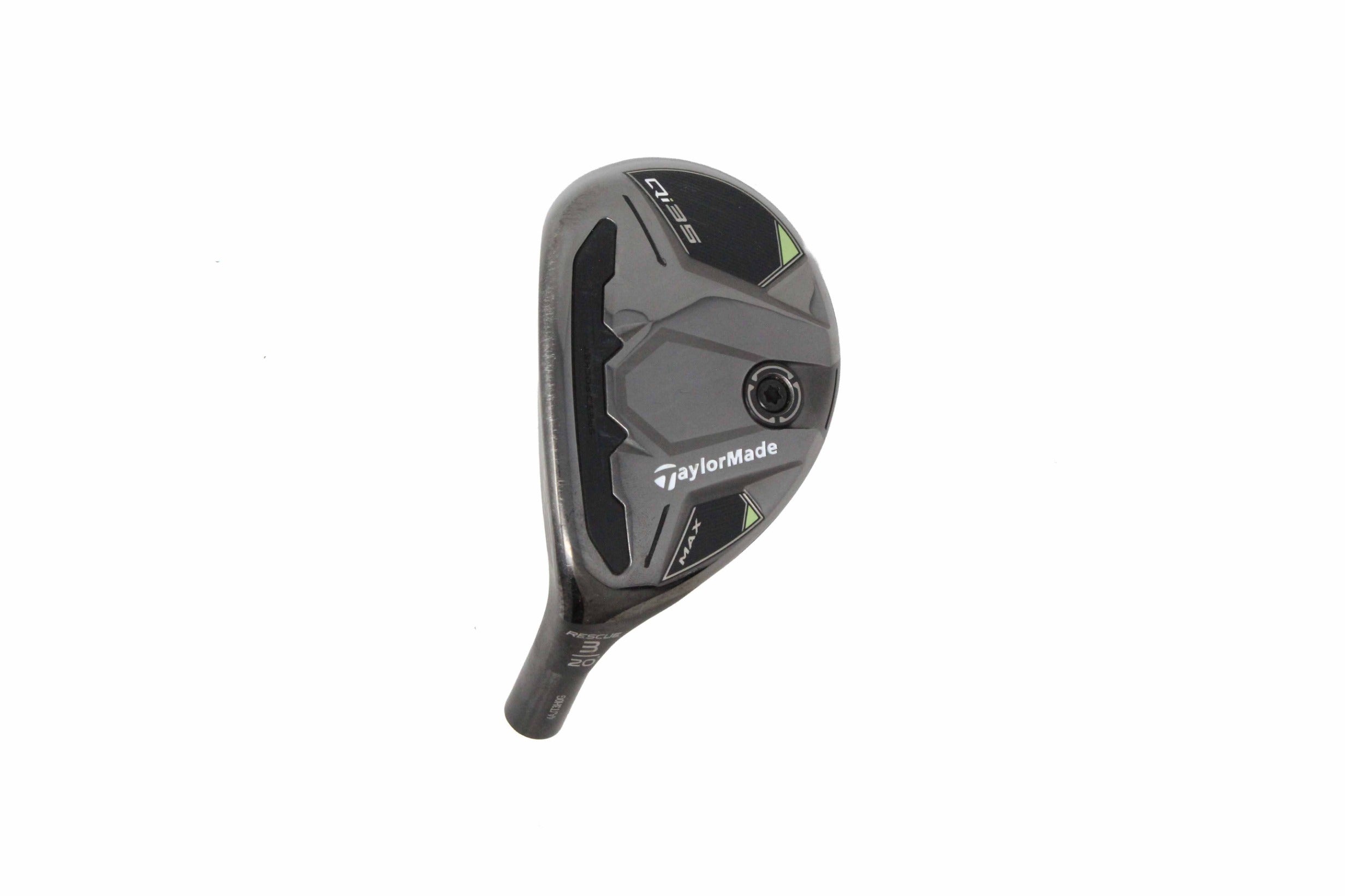 Used TaylorMade Qi35 MAX Rescue 3H - HEAD ONLY - Left-Handed - 20 Degrees-Next Round
