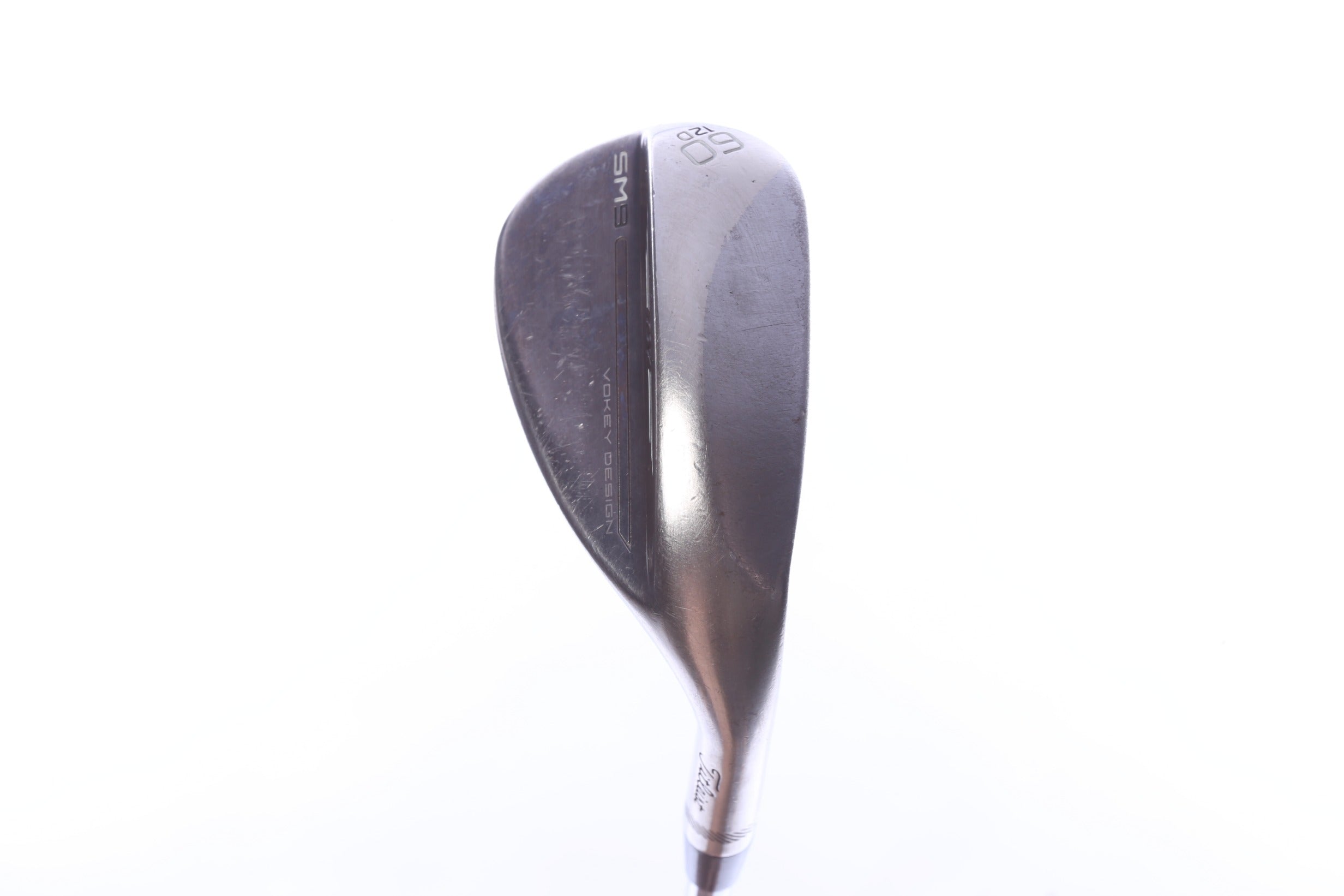 Used Titleist Vokey SM9 Brushed Steel Lob Wedge - Right-Handed - 60 Degrees - Wedge Flex-Next Round