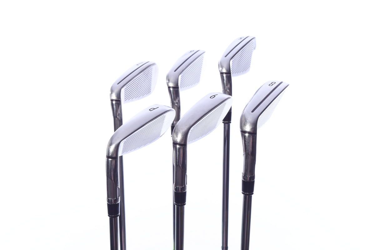 Used TaylorMade SIM MAX OS Iron Set - Right-Handed - 5-PW - Extra Stiff Flex