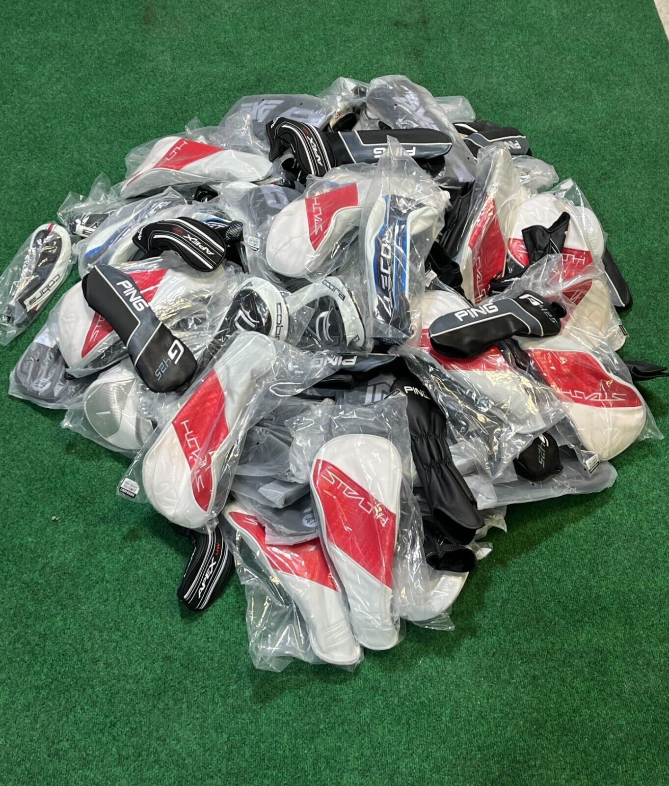 Lot of 500+ Golf Headcovers NEW-Next Round