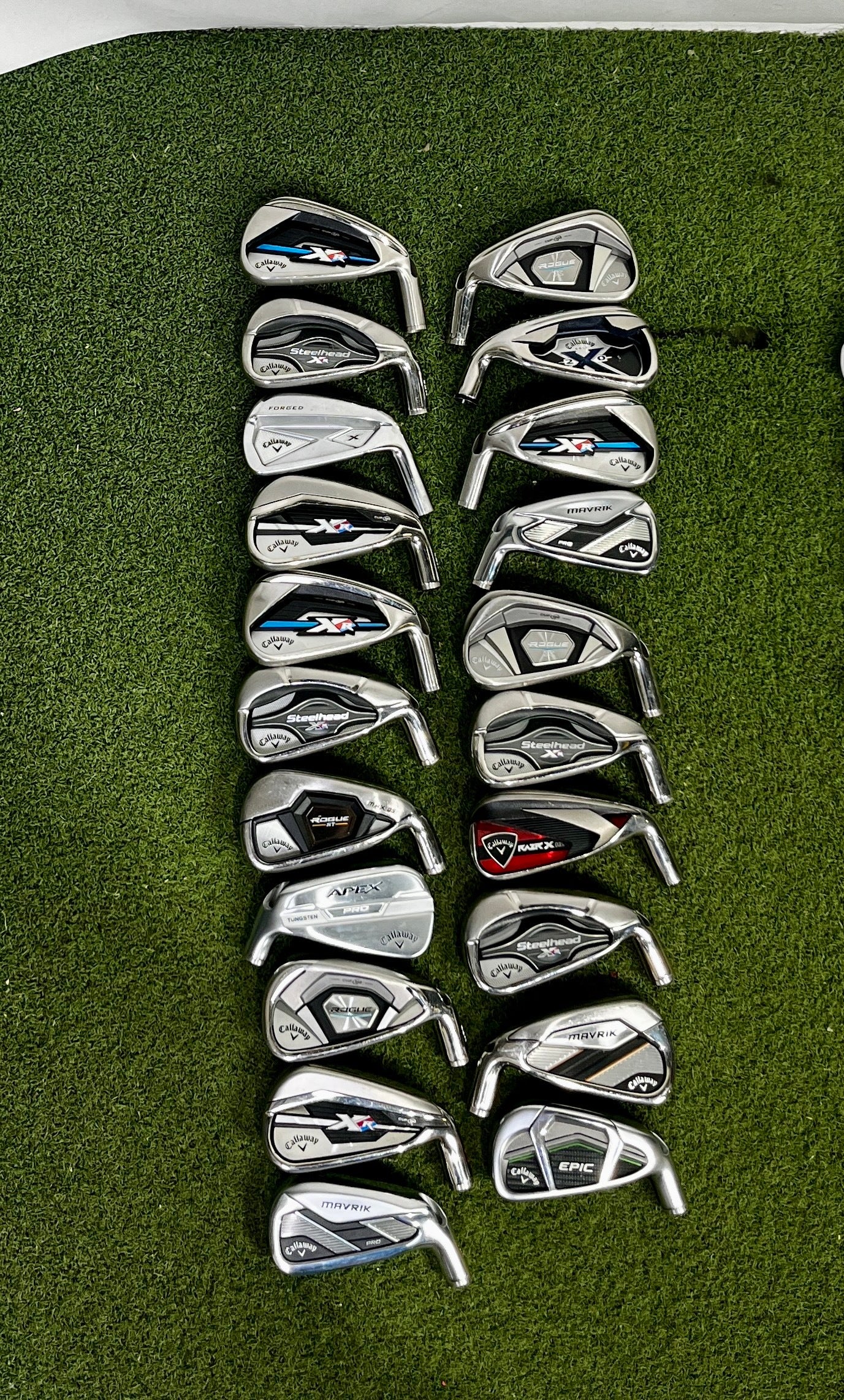 Wholesale Lot of 40 Assorted Fitting irons - Assorted Brands Including Callaway-Next Round