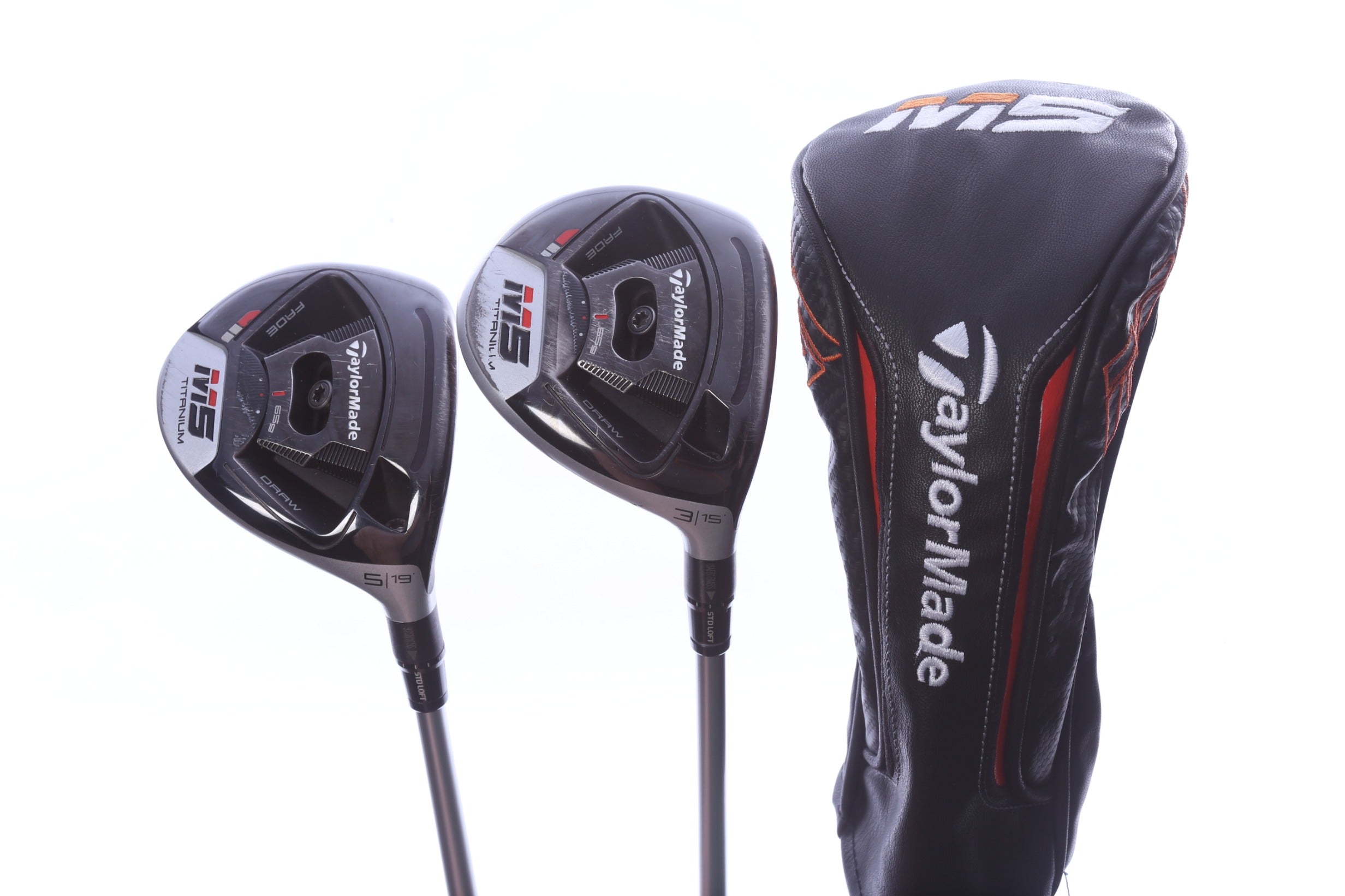 Used TaylorMade M5 Wood Set - Right-Handed - 3W, 5W - Regular Flex-Next Round