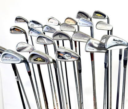 Wholesale Lot of 24 Golf Clubs - Right Handed -Assorted Irons and Wedges-Next Round