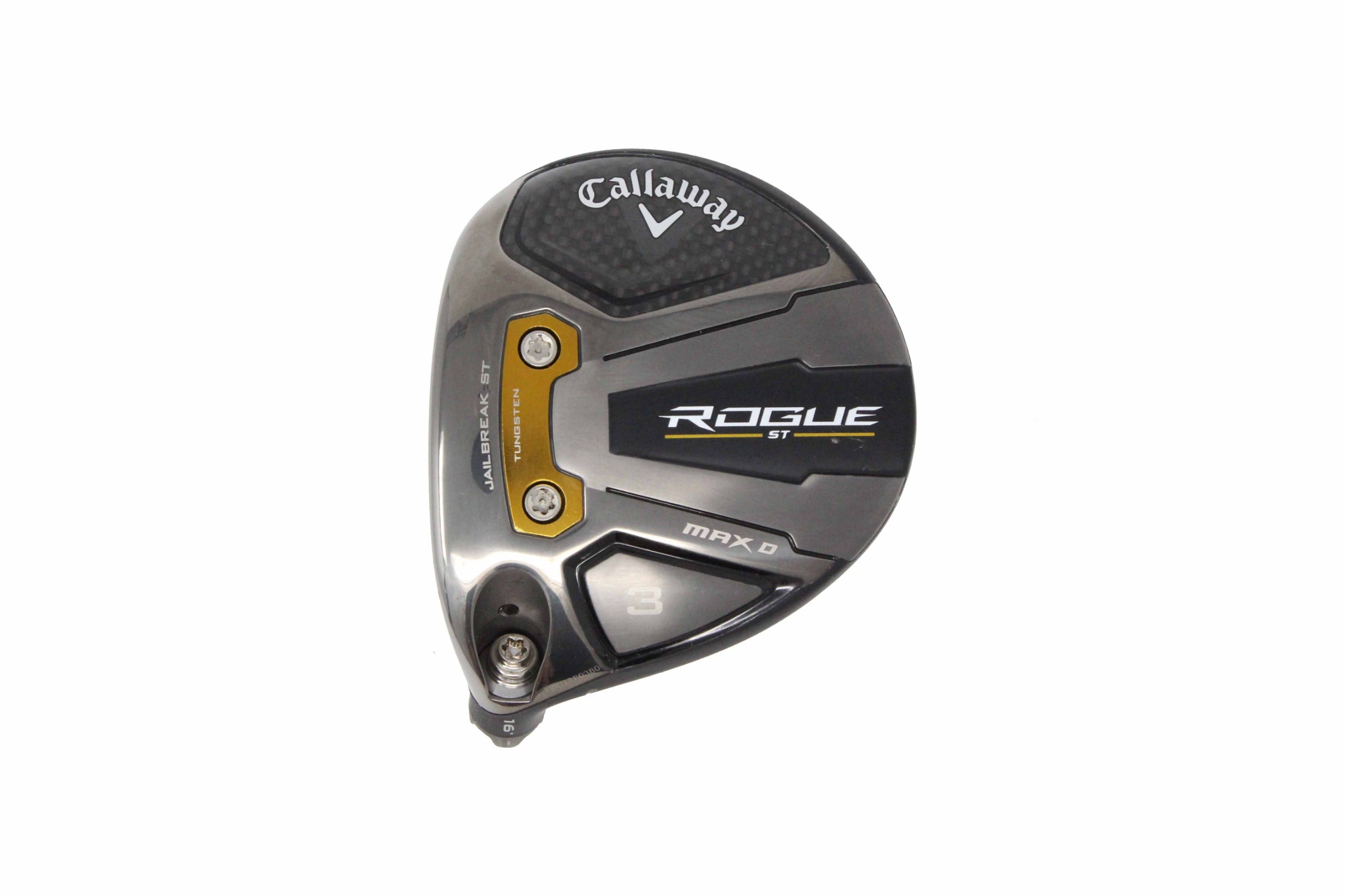 Used Callaway Rogue ST Max Draw 3-Wood - HEAD ONLY - Left-Handed - 16 Degrees-Next Round