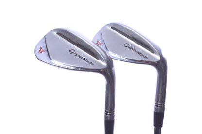 Used TaylorMade Milled Grind 2 Chrome Wedge Set - Right-Handed - 52*, 56* - Extra Stiff Flex