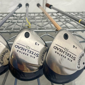 Wholesale Lot of 30Golf Clubs - Callaway Big Bertha Steelhead III-Next Round