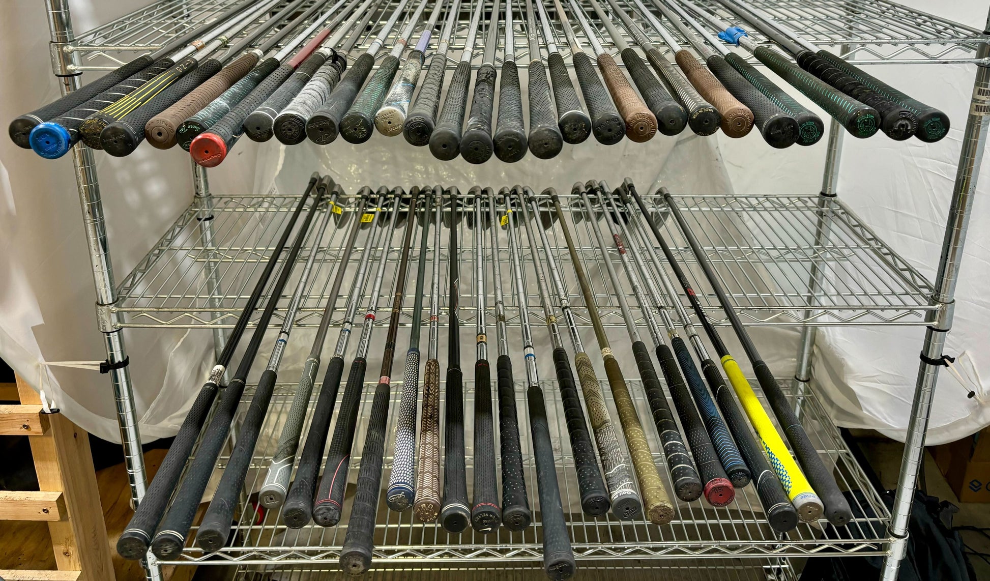 Wholesale Lot of 50 Golf Clubs - Assorted Irons and Wedges-Next Round