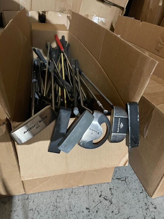Wholesale Lot of 50 Mixed Putters