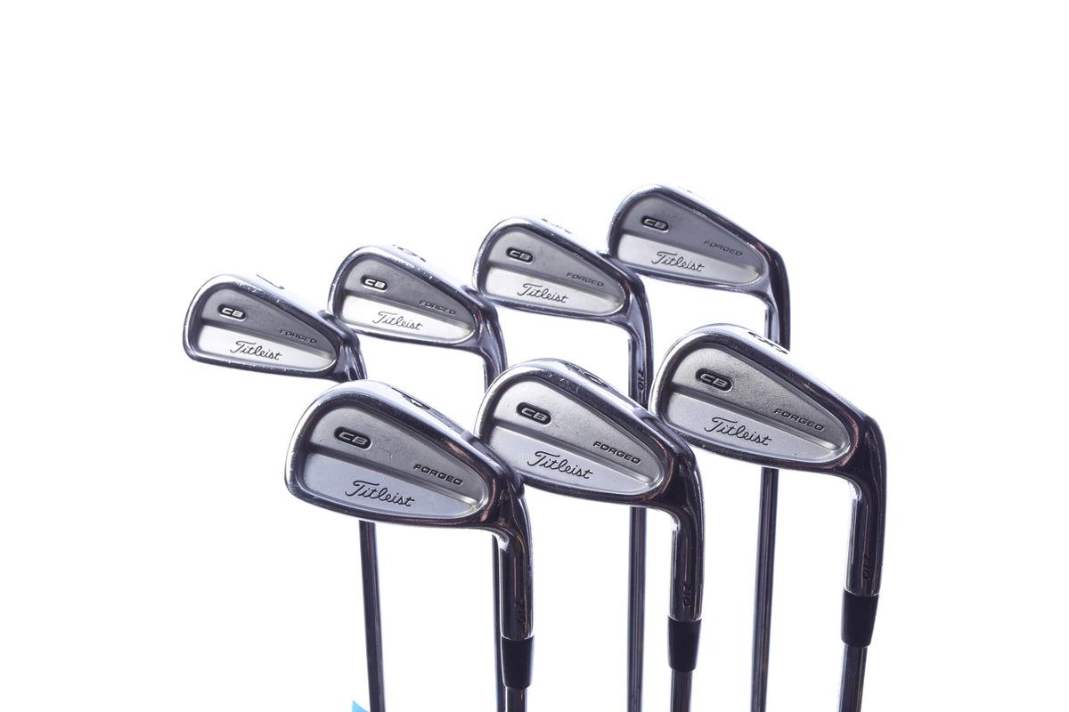 Used Titleist CB 710 Forged Iron Set - Right-Handed - 4-PW - Stiff Flex