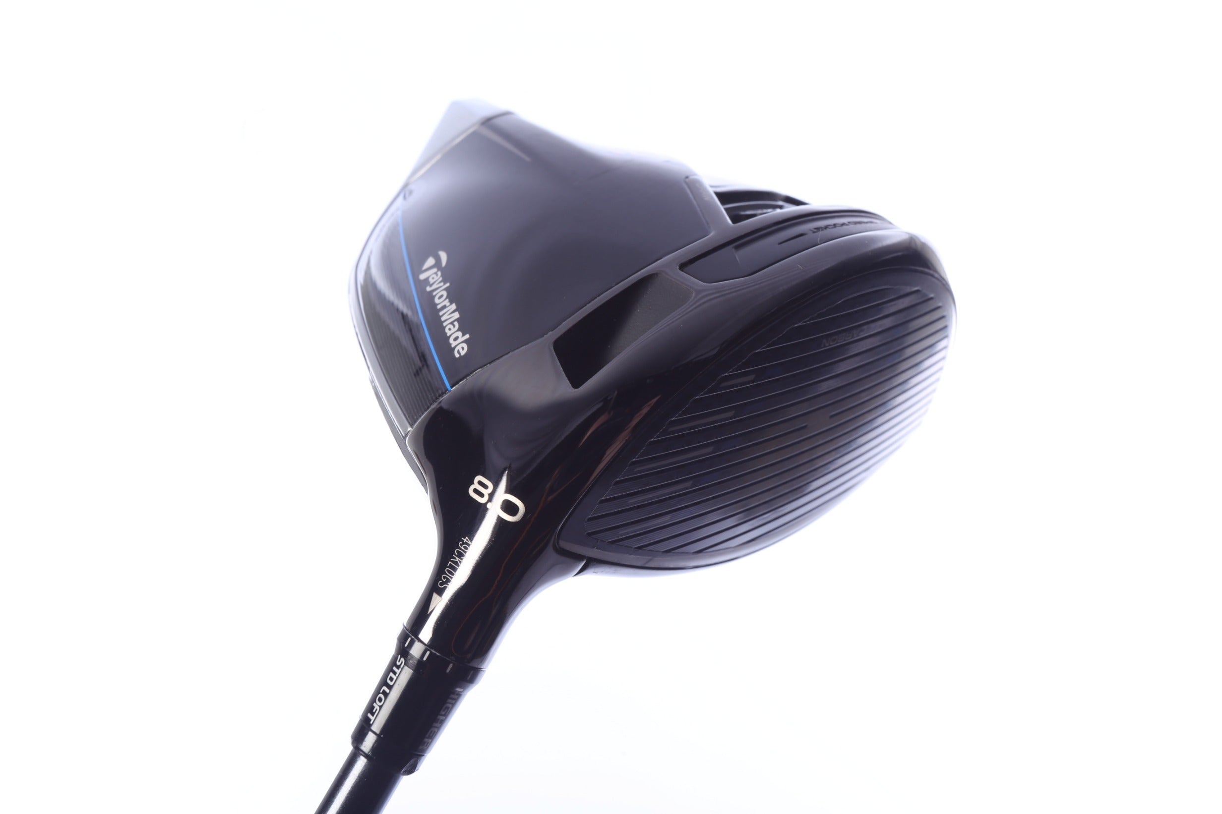 Used TaylorMade Qi10 LS Driver - 8 Degrees - Stiff Flex Mitsubishi Diamana T+ - Right-Handed