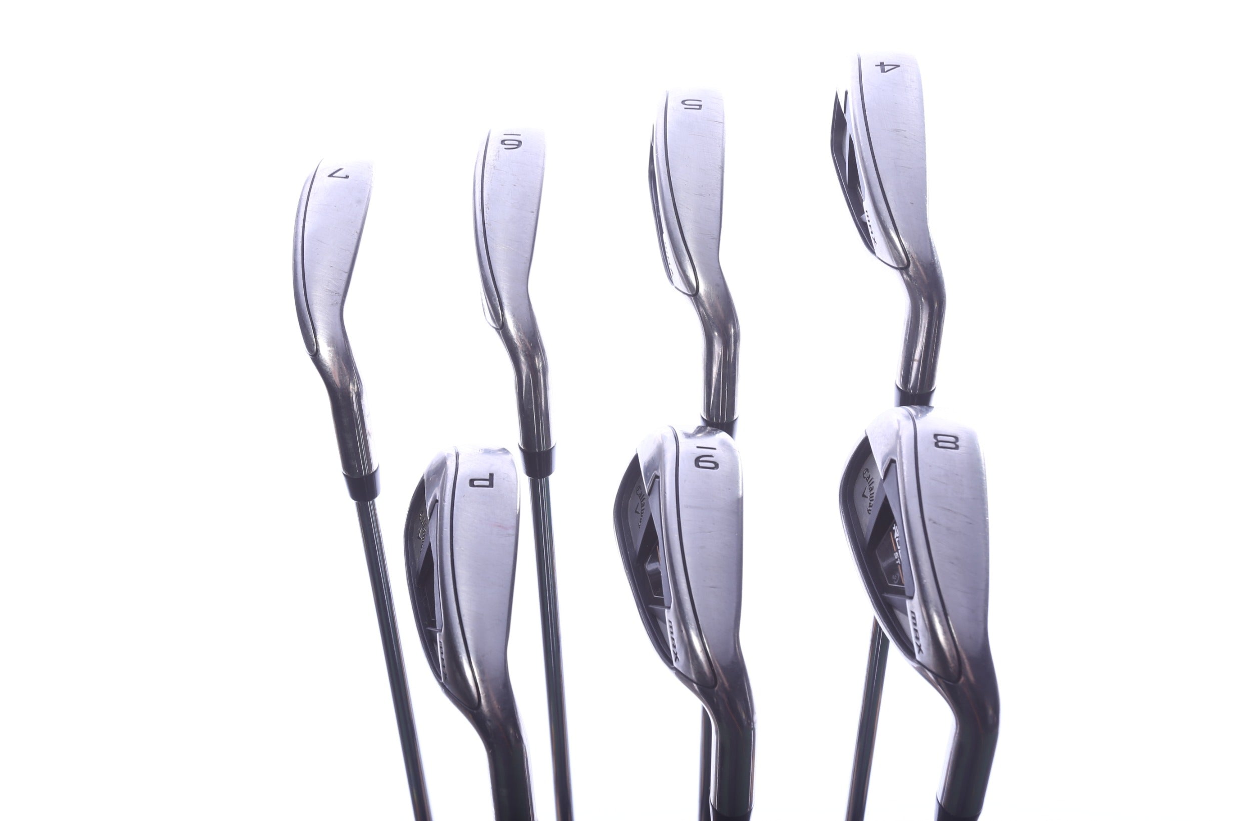 Used Callaway Rogue ST MAX Iron Set - Right-Handed - 4-PW - Regular Flex