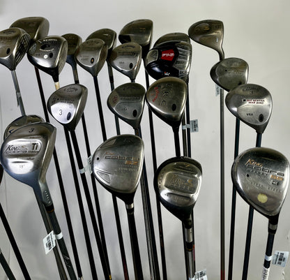 Wholesale Lot of 24 Callaway And King Cobra Drivers and Fairway Woods-Next Round