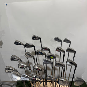 Wholesale Lot of 24 Golf Clubs - Right Handed - Assorted brands and Flexes-Next Round
