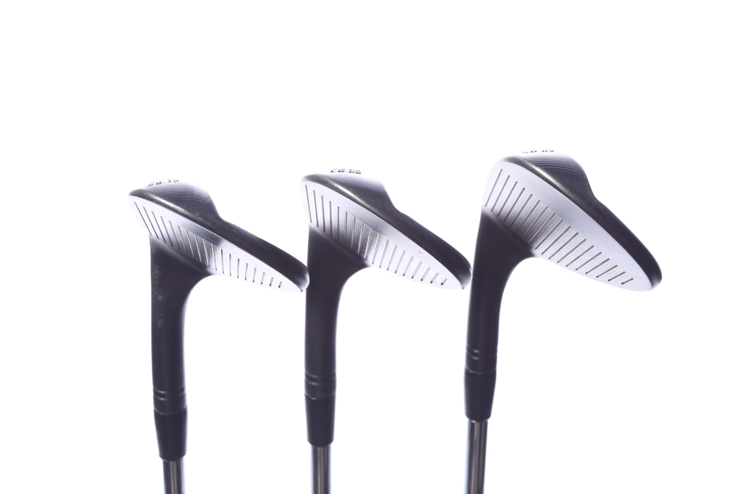 Used TaylorMade Milled Grind 3 Black Wedge Set - Right-Handed - 50*, 54*, 60* - Regular Flex-Next Round