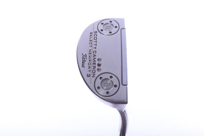 Used Titleist Scotty Cameron Select Newport 3 Putter - Right-Handed - 35 in - Mid-mallet