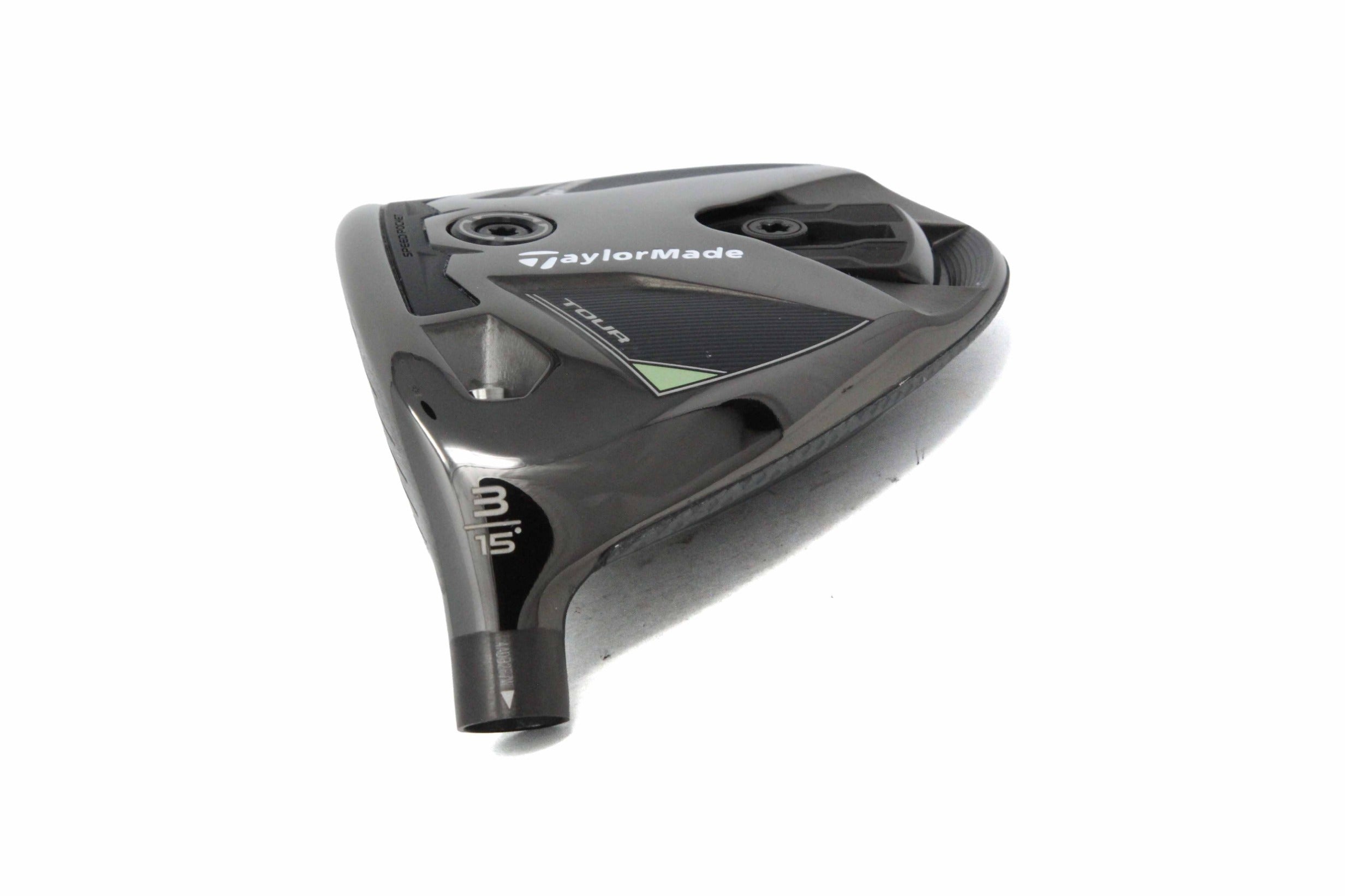 Used TaylorMade Qi35 Tour 3-Wood - HEAD ONLY - Left-Handed - 15 Degrees