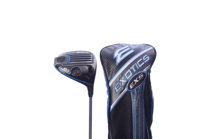 Used Tour Edge Exotics EXS Driver - 10.5 Degrees - Seniors Flex Mitsubishi Tensei CK Blue - Right-Handed