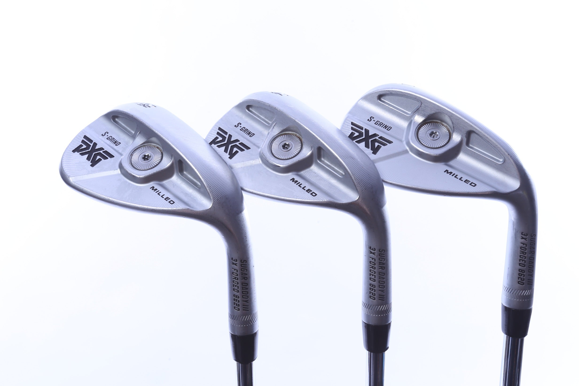 Used PXG Sugar Daddy III Wedge Set - Right-Handed - 50*, 54*, 58* - Regular Flex-Next Round