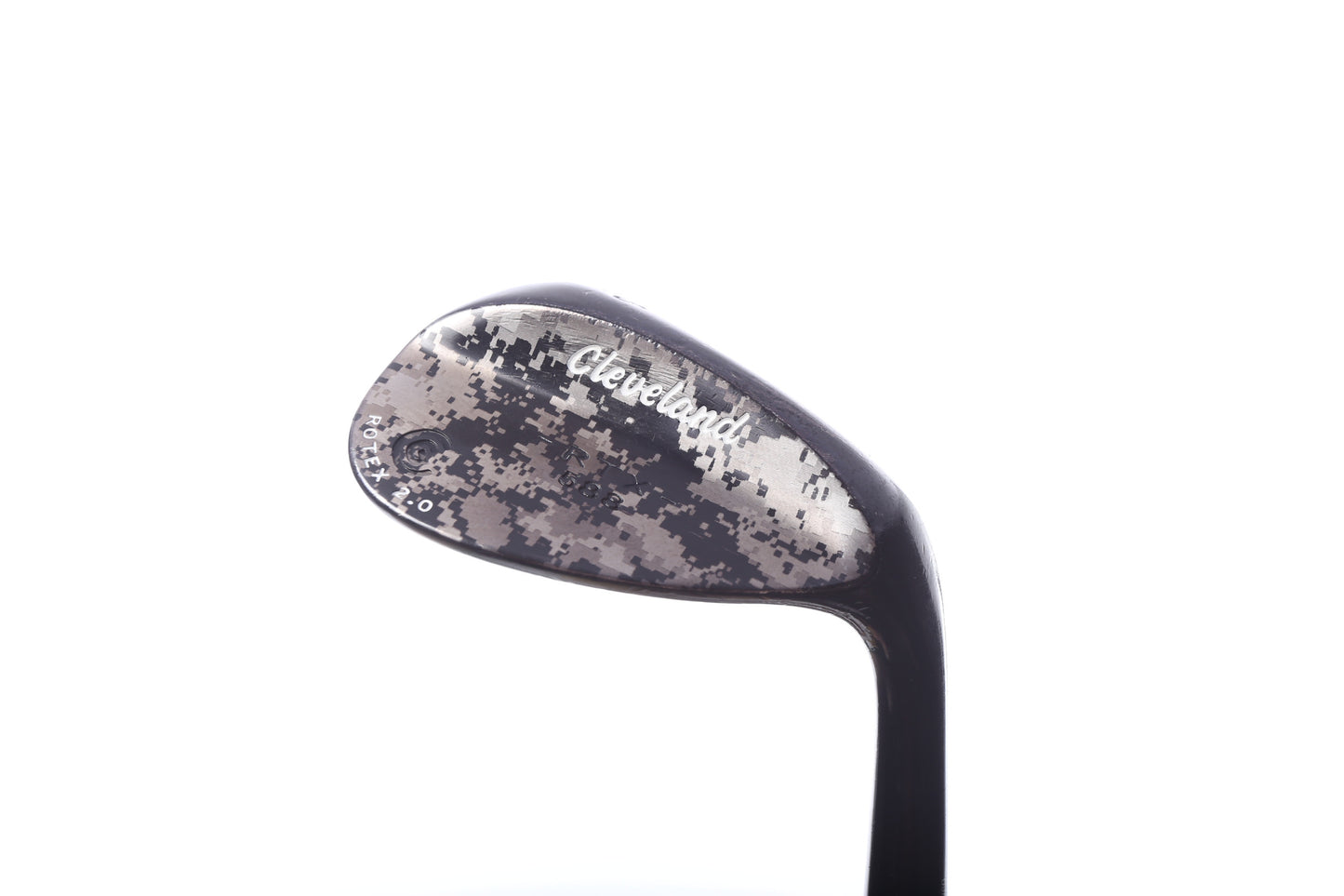 Used Cleveland 588 RTX 2.0 CB Black Camo Blue/Yellow Sand Wedge - Right-Handed - 56 Degrees - Stiff Flex-Next Round