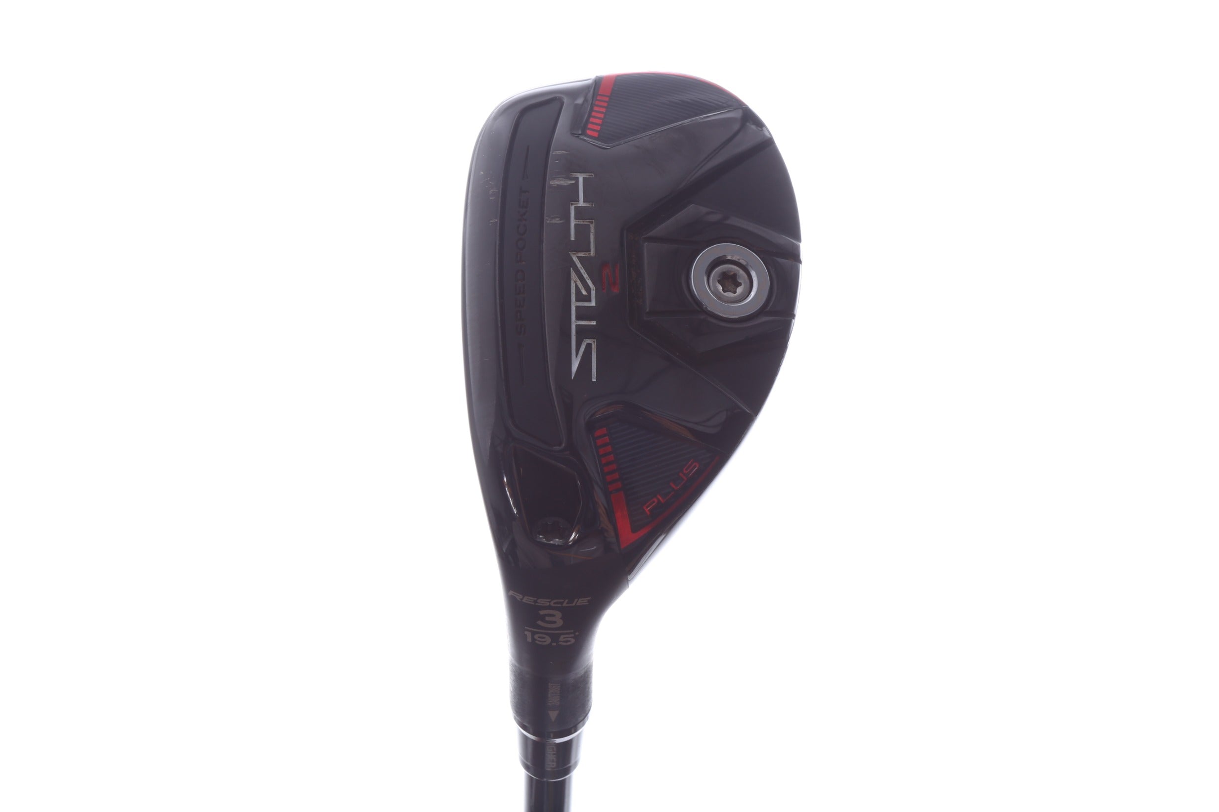 Used TaylorMade STEALTH 2 PLUS Rescue 3H Hybrid - Left-Handed - 19.5 Degrees - Regular Flex-Next Round