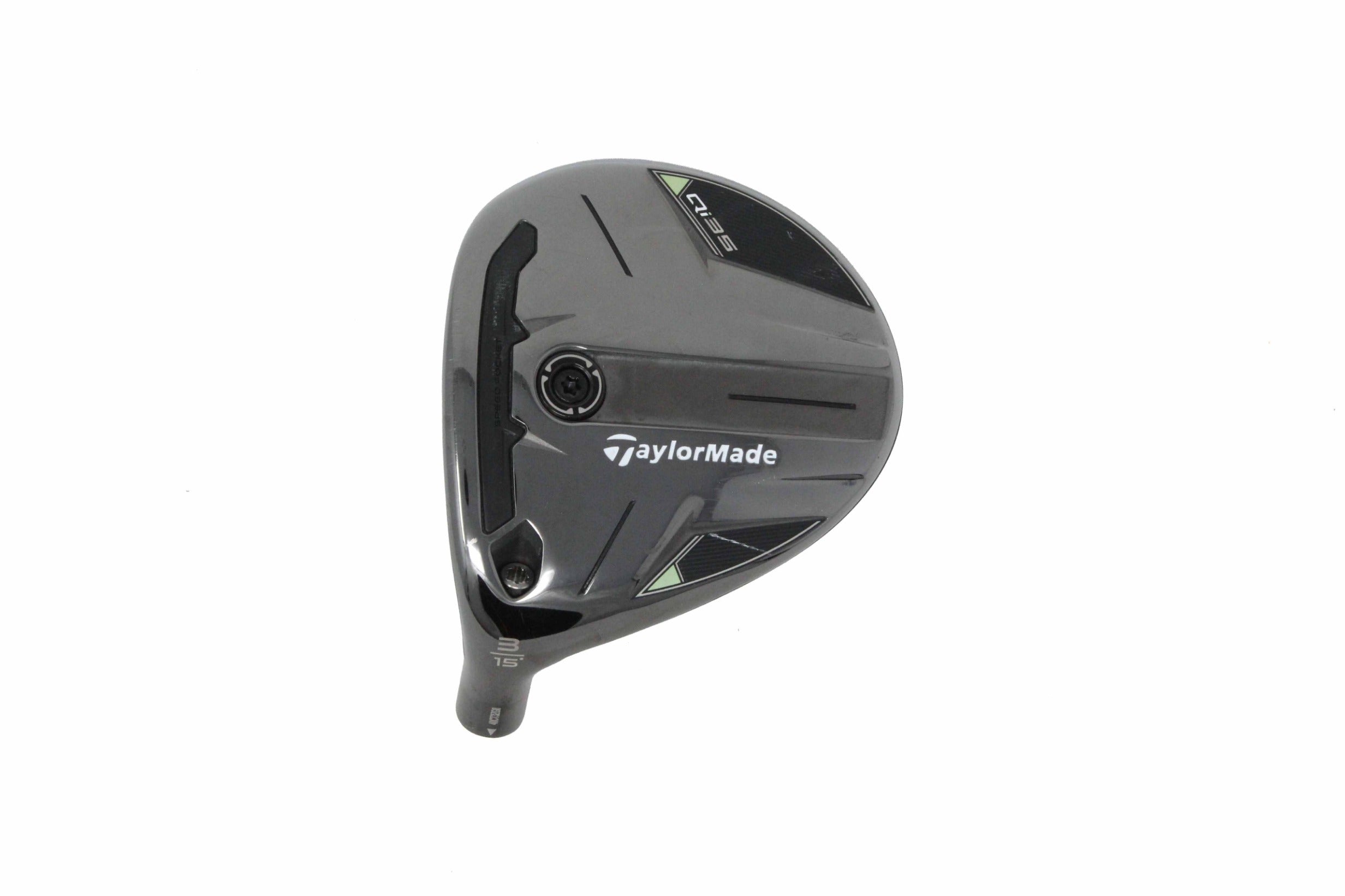 Used TaylorMade Qi35 3-Wood - HEAD ONLY - Left-Handed - 15 Degrees