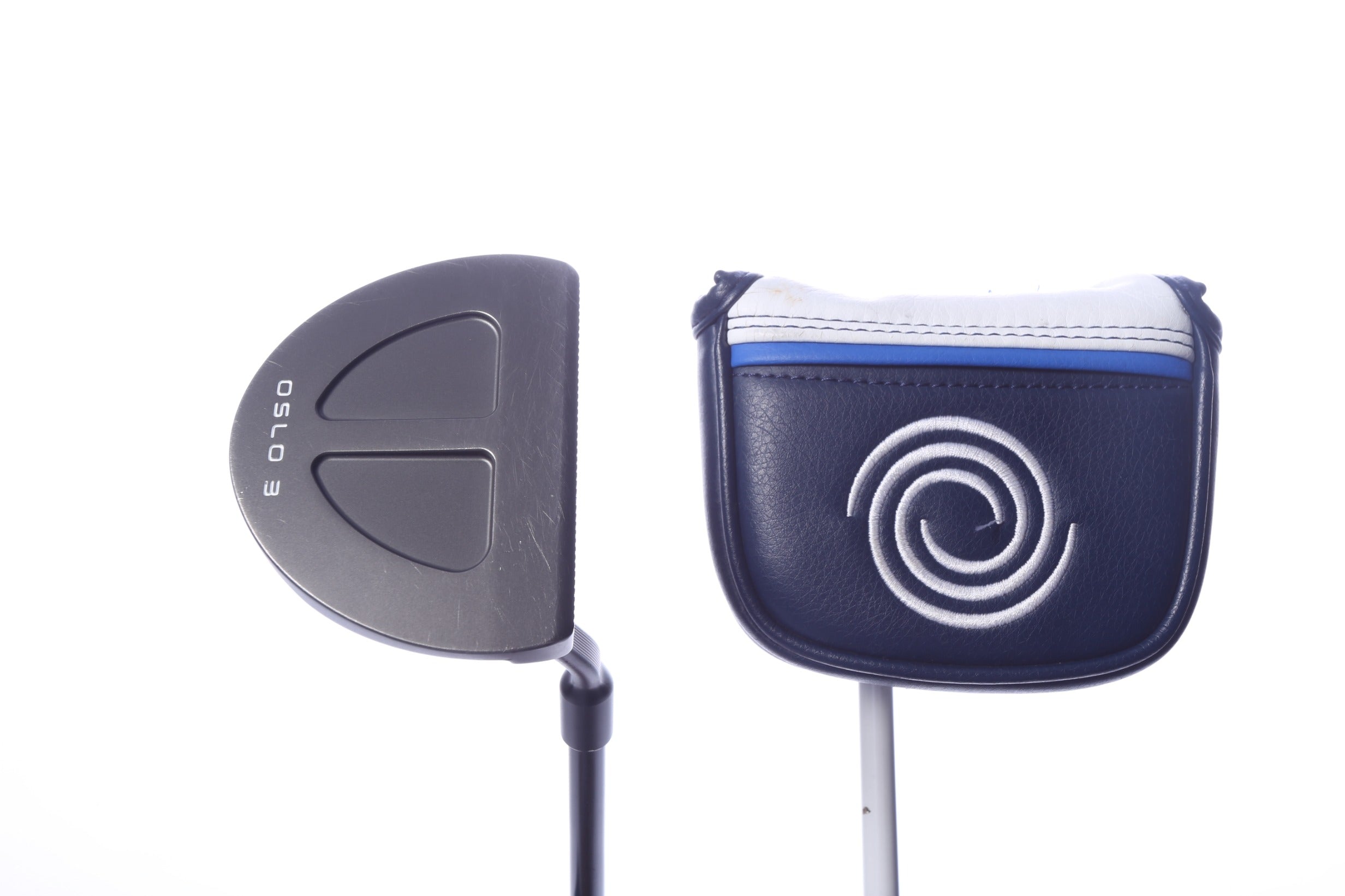 Used Ping PLD Milled Oslo 3 Gunmetal Putter - Right-Handed - 35 in - Mallet-Next Round