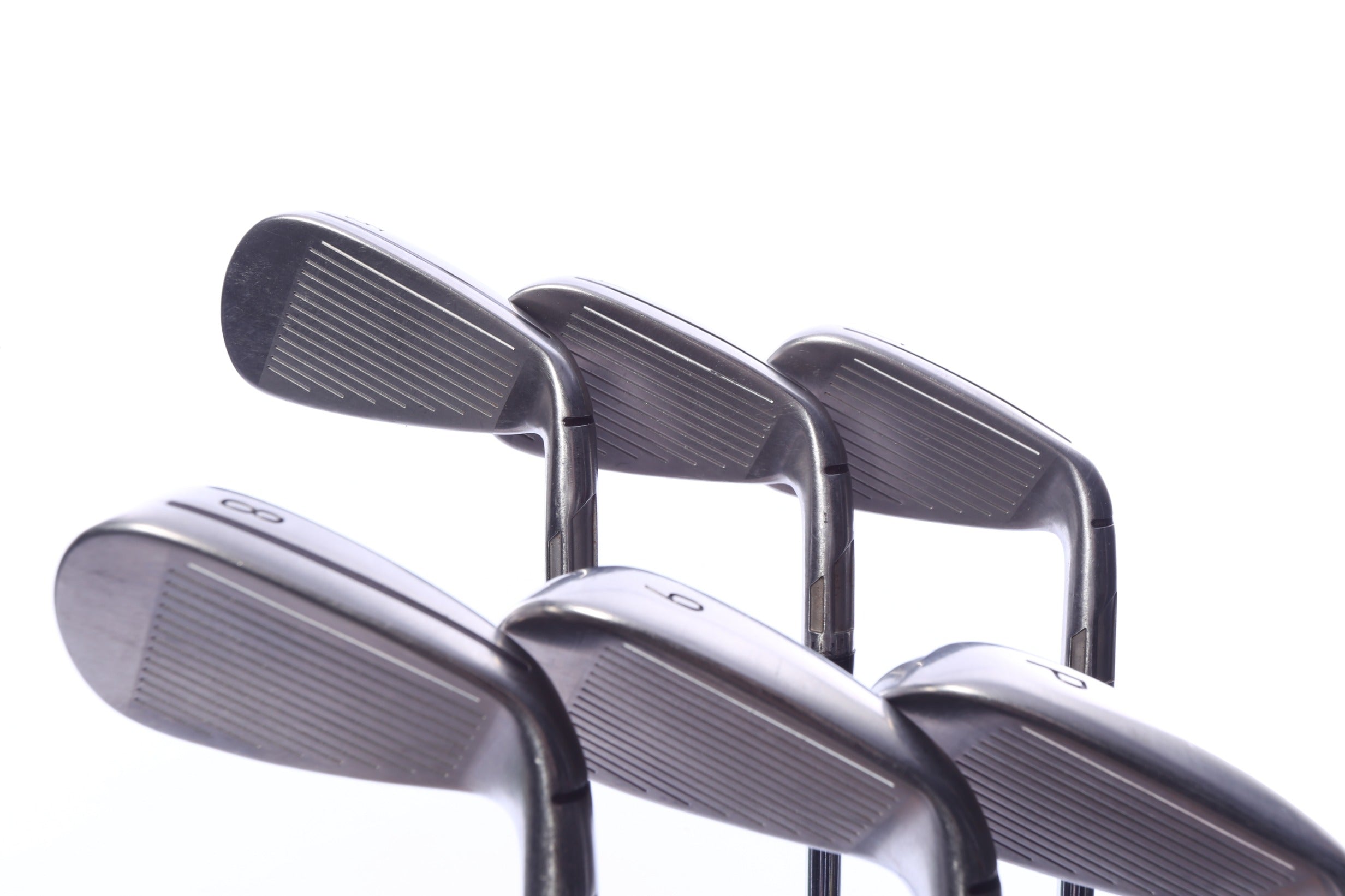 Used TaylorMade SIM2 MAX Iron Set - Left-Handed - 5-PW - Stiff Flex