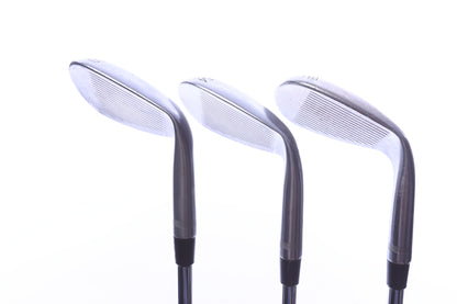 Used Titleist Vokey SM9 Tour Chrome Wedge Set - Left-Handed - 50*, 54*, 58* - Wedge Flex