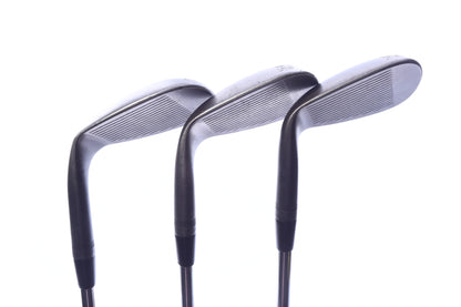 Used Titleist Vokey SM8 Jet Black Wedge Set - Right-Handed - 50*, 54*, 60* - Wedge Flex