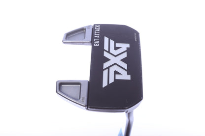 Used PXG Bat Attack - Black - Chrome Putter - Right-Handed - 35 in - Mallet
