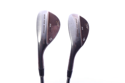 Used Cleveland CG15 Oil Quench Wedge Set - Left-Handed - 56*, 60* - Wedge Flex