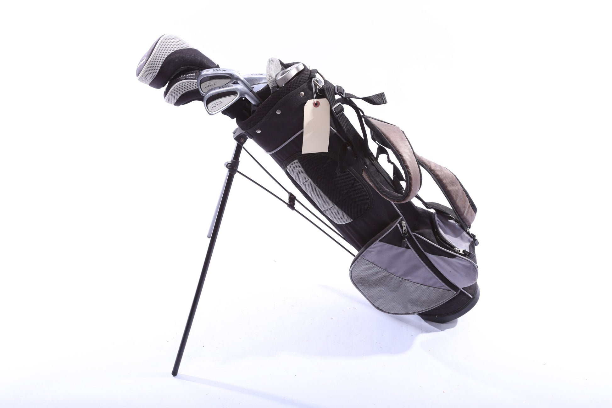 Used Wilson Profile Junior Medium Kids Set - Right-Handed - 1W, HY, Long Iron, Short Iron, PW, Putter - Youth Flex-Next Round