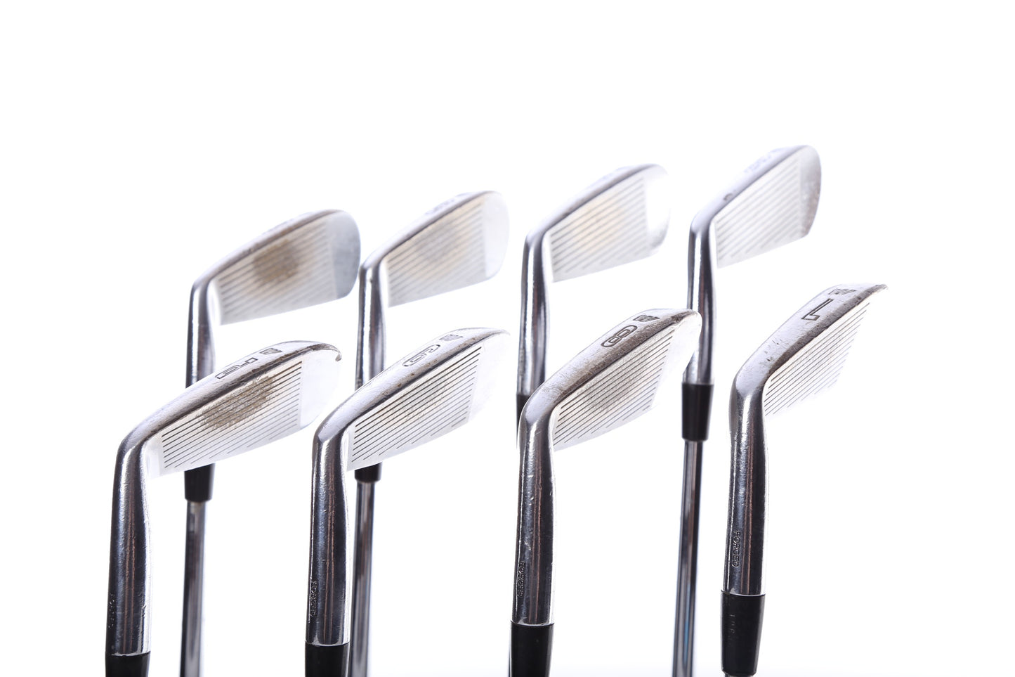 Used Mizuno MP 14 Iron Set - Right-Handed - 3-PW - Stiff Flex-Next Round
