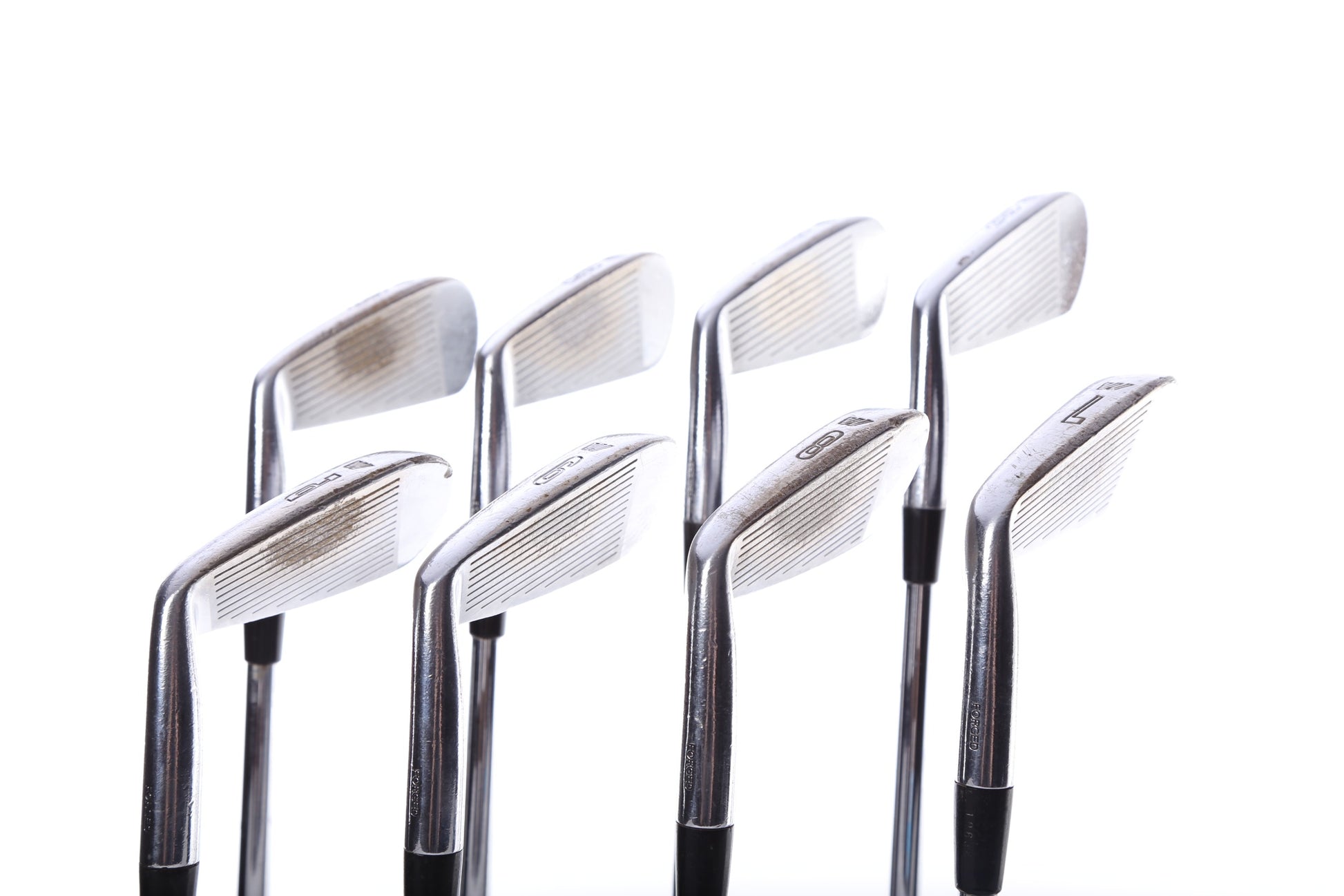 Used Mizuno MP 14 Iron Set - Right-Handed - 3-PW - Stiff Flex-Next Round