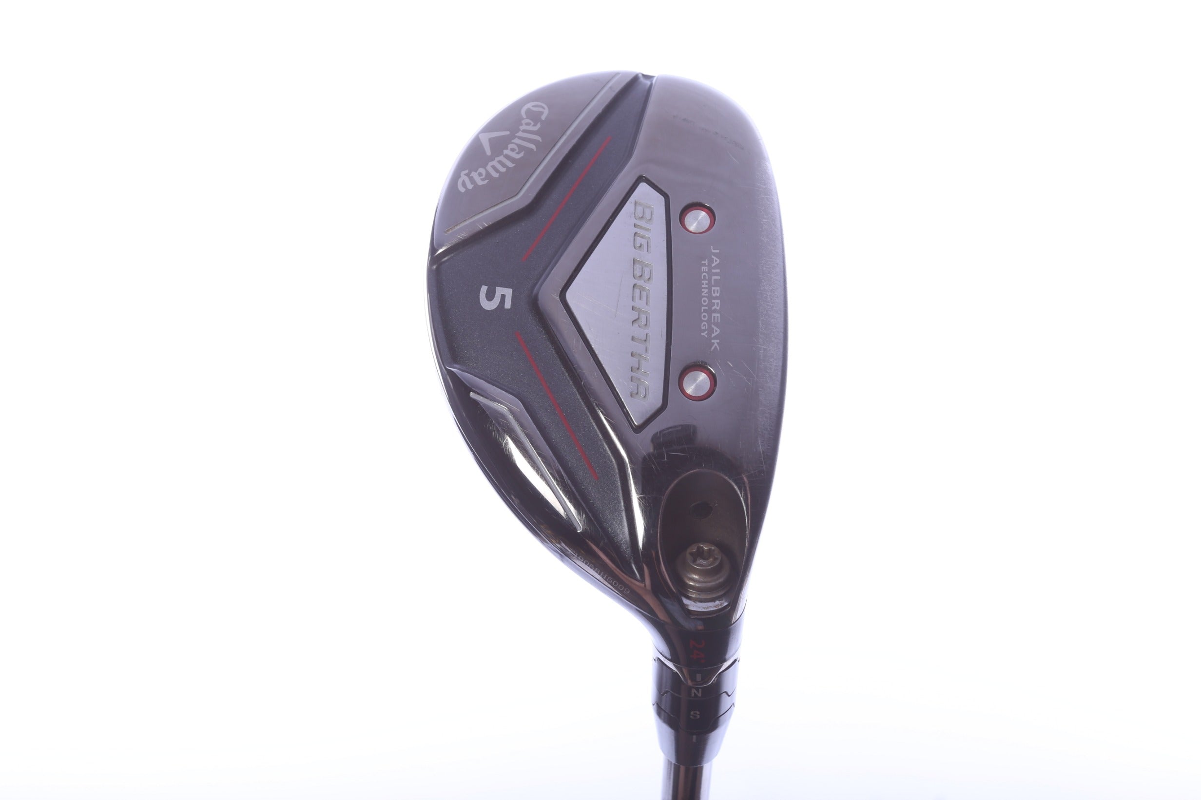 Used Callaway Big Bertha B21 5H Hybrid - Right-Handed - 24 Degrees - Stiff Flex