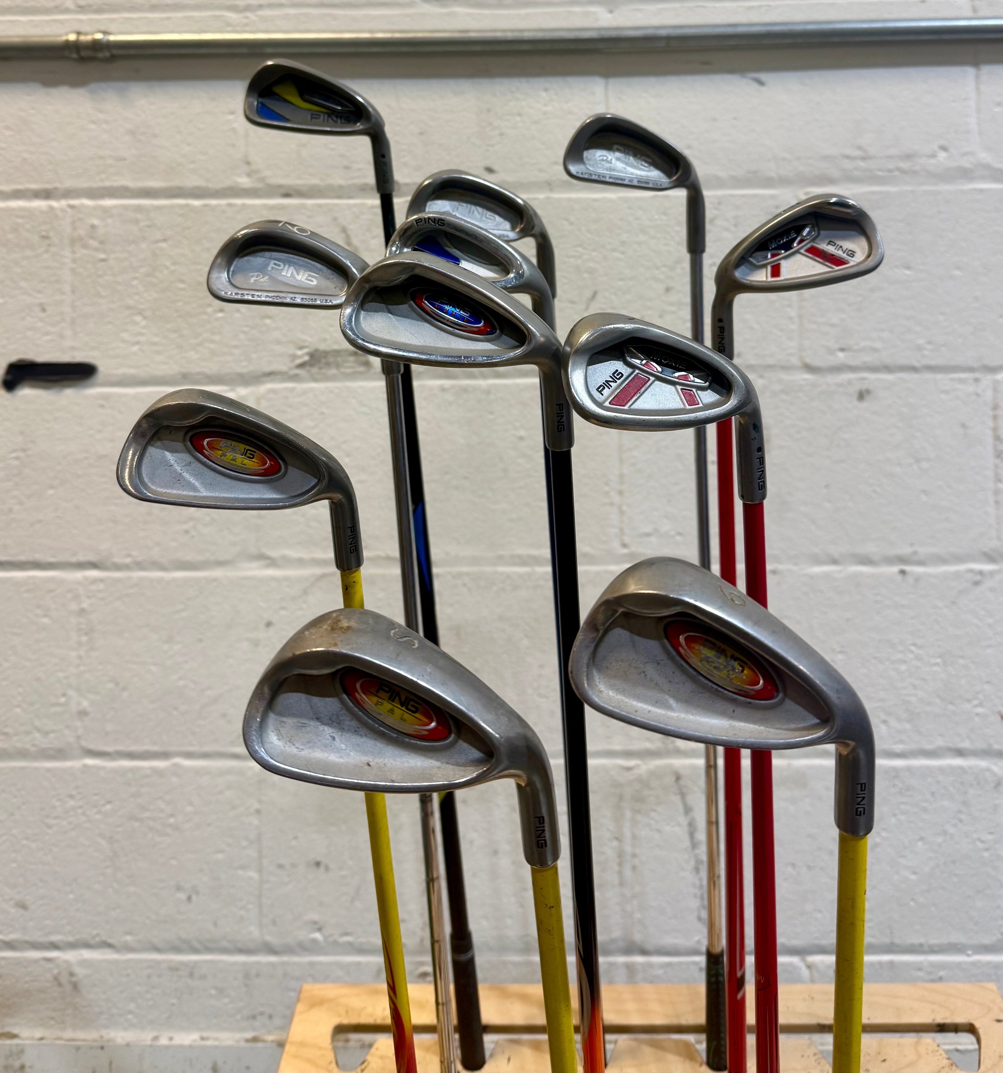Wholesale Lot of 35 Ping Golf Clubs - Youth Flexes