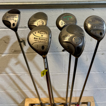 Wholesale Lot of 30 Golf Clubs - Callaway Fairway Woods