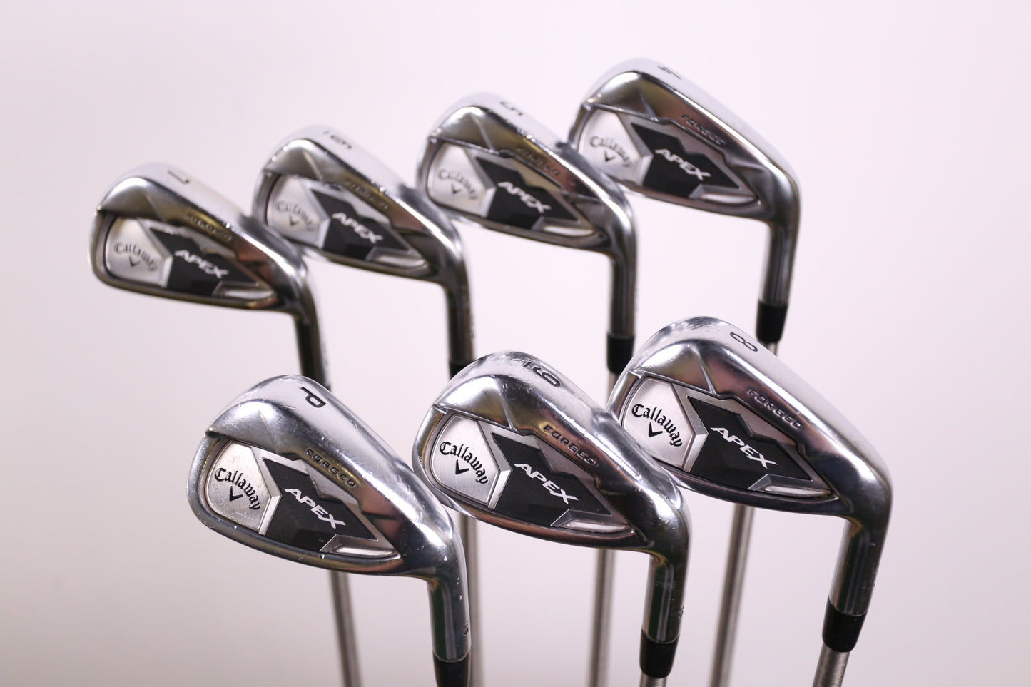 Used Callaway Apex 19 Iron Set - Right-Handed - 4-PW - Extra Stiff Flex