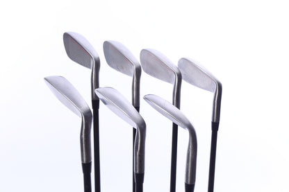 Used Stix All Black Iron Set - Left-Handed - 5-PW, 56  - Stiff Flex
